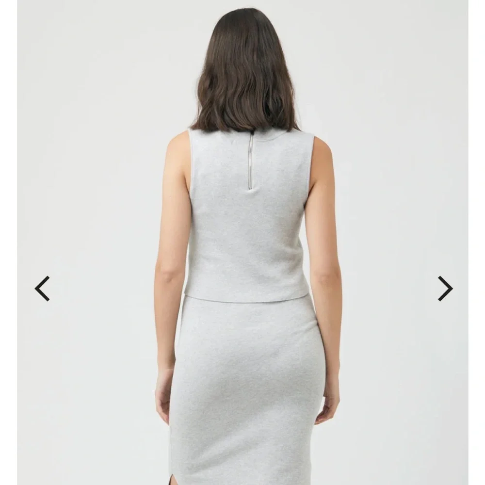 RIPE LAYERED SWEATER KNIT MATERNITY & NURSING DRESS M - Picture 8 of 8